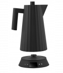 Veekeetja temperatuuri n&auml;idikuga, Alessi Pliss&eacute; 1,7 L, Must
