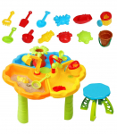 WOOPIE 2-&uuml;hes veem&auml;ngulaud koos tooliga ja liivakast