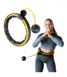 HHM21 hular&otilde;ngas must/kollane, magnetiline koos kaaluga ja loenduriga HMS