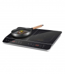 Caso Hob Touch 3500 Induction Number of burners/cooking zones 2 Touch control Timer Black Display