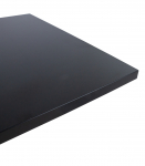 Lauaplaat ERGO 140x80cm, must