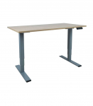 T&ouml;&ouml;laud ERGO OPTIMAL 2-mootoriga 140x70xH62-127cm, hikkoripuu/h&otilde;behall