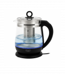 Adler Kettle AD 1299 Electric 2200 W 1.5 L Glass 360&deg; rotational base Black