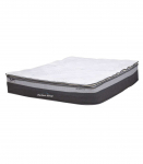 Voodi CHICAGO NEW 160x200cm, madratsiga HARMONY TOP, 176x214,5xH91cm, tammespoon/MDF