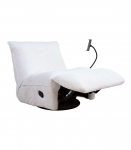 Puhketool WIN-WIN manuaalne recliner 80x95xH90cm, koorevalge