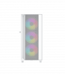 Gembird Fornax 4000W ARGB gaming ATX computer case, Midi Tower, backlight, White