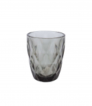 Joogiklaas madal CORAL 250ml, D8xH10cm, tumehall