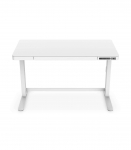 Electric Height Adjustable Desk 72 - 121 cm Maximum load weight 50 kg Metal White