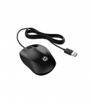 HP 1000 USB Wired Mouse - Black