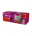 WHISKAS Classic Meals Mix - wet cat food - 40x85g