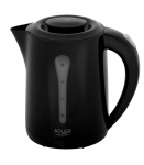 Adler Kettle AD 1244 Electric 1850 W 2.5 L Plastic 360&deg; rotational base Black