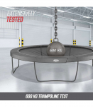 BERG Champion batuut 430 Grey-v&otilde;rk+kate