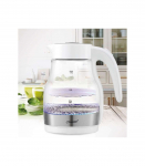 Maestro MR061 electric kettle 1.7 L 2200 W Transparent, White