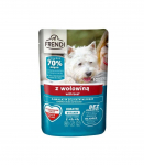 FRENDI kawałki w sosie z wołowiną saszetka dla psa 100g
