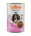 Calibra Dog Premium konserv vasikaliha ja kana 1240 g