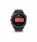 Garmin fēnix 8 Pro 3.56 cm (1.4") AMOLED 51 mm Digital 454 x 454 pixels Touchscreen Black, Grey, Titanium Wi-Fi GPS