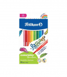 Pelikan viltpliiats, colorella, pintselotsaga, 10 v&auml;rvi