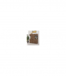 Vitriinkapp COBY 24WBMB46 tamm monastery/must onyx 110 cm