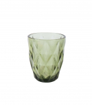 Joogiklaas madal CORAL 250ml, D8xH10cm, roheline