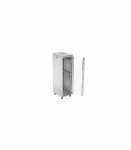 Lanberg Rack cabinet 19" free-standing 42U/600x800 (flat pack) with glass door, LCD FF01-6842-12SL Grey