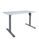 T&ouml;&ouml;laud ERGO OPTIMAL 1-mootoriga 120x60xH71-116cm, valge/h&otilde;behall