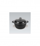 Maestro MR-4628C Pot with lid 28 cm 5,8 l Black