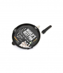 Barbecue grillpann AMT Gastroguss 432BBQEZ20B