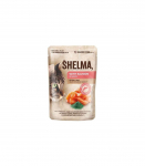 SHELMA with salmon and cod in sauce - wet cat food - 4x85g