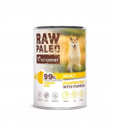 RAW PALEO Duoprotein Turkey & Cod Adult - wet dog food - 400g