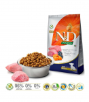 FARMINA N&D GF PUMPKIN LAMB&BLUEBERRY PUPPY MINI - DRY FOOD FOR DOGS - 7kg