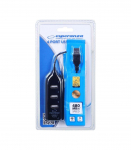 Esperanza EA116 interface hub 480 Mbit/s Black