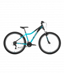 Noorte jalgratas TABOU Venom 1.0 W, 27,5" must-t&uuml;rkiis, 14+ a