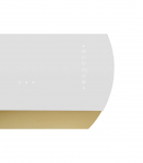 &Otilde;hupuhastaja Ciarko Design Eclipse valge/kuld