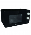 Gorenje Microwave oven MO20E1B Free standing 20 L 800 W Black