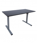 T&ouml;&ouml;laud ERGO OPTIMAL 1-mootoriga 120x60xH71-116cm, must/h&otilde;behall