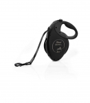 FLEXI Giant Tape Black Edition - automatic dog leash - 8 m