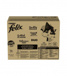 PURINA Felix Fantastic Duo Mix Countryside - wet cat food - 120x85g