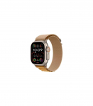 Apple Watch Ultra 2 GPS + Cellular 49mm Titanium Case with Tan Alpine Loop Strap Medium EU MX4F3