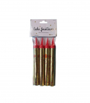 PartyDeco tordivulkaan, 12 cm, 40 sek, 4 tk