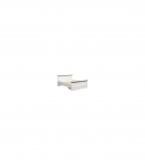 Voodi HESEN LOZ1S/160 160x200 valge