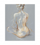 &Otilde;limaal 80x100cm, istuv naine