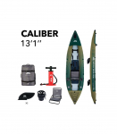 Two-seat inflatable kayak Aqua Marina Caliber 398x98 cm CA-398