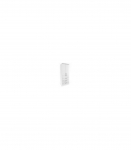 Riidekapp OPTIMA 2497KL68 valge/valge k&otilde;rgl&auml;ige 80 cm