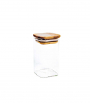 Klaaspurk THERON D6xH10cm kaanega, kandiline