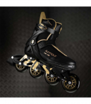 NA22151 INLINE SKATES ARMOUR BLACK GOLD SIZE 44  NILS EXTREME