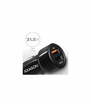 AXAGON Dual car charger, 31.5W PWC-QC5