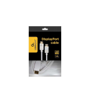 CABLE DISPLAY PORT 1.8M/WHITE CC-DP2-6-W GEMBIRD