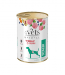 4VETS Natural Hepatic Dog  - wet dog food -  400 g
