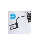 SATA adapter SSD HDD 2.5 drive, USB C, 2TB