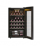 Haier Wine Bank 50 Serie 3 HWS34GGH1 Compressor wine cooler Freestanding Black 34 bottle(s)
